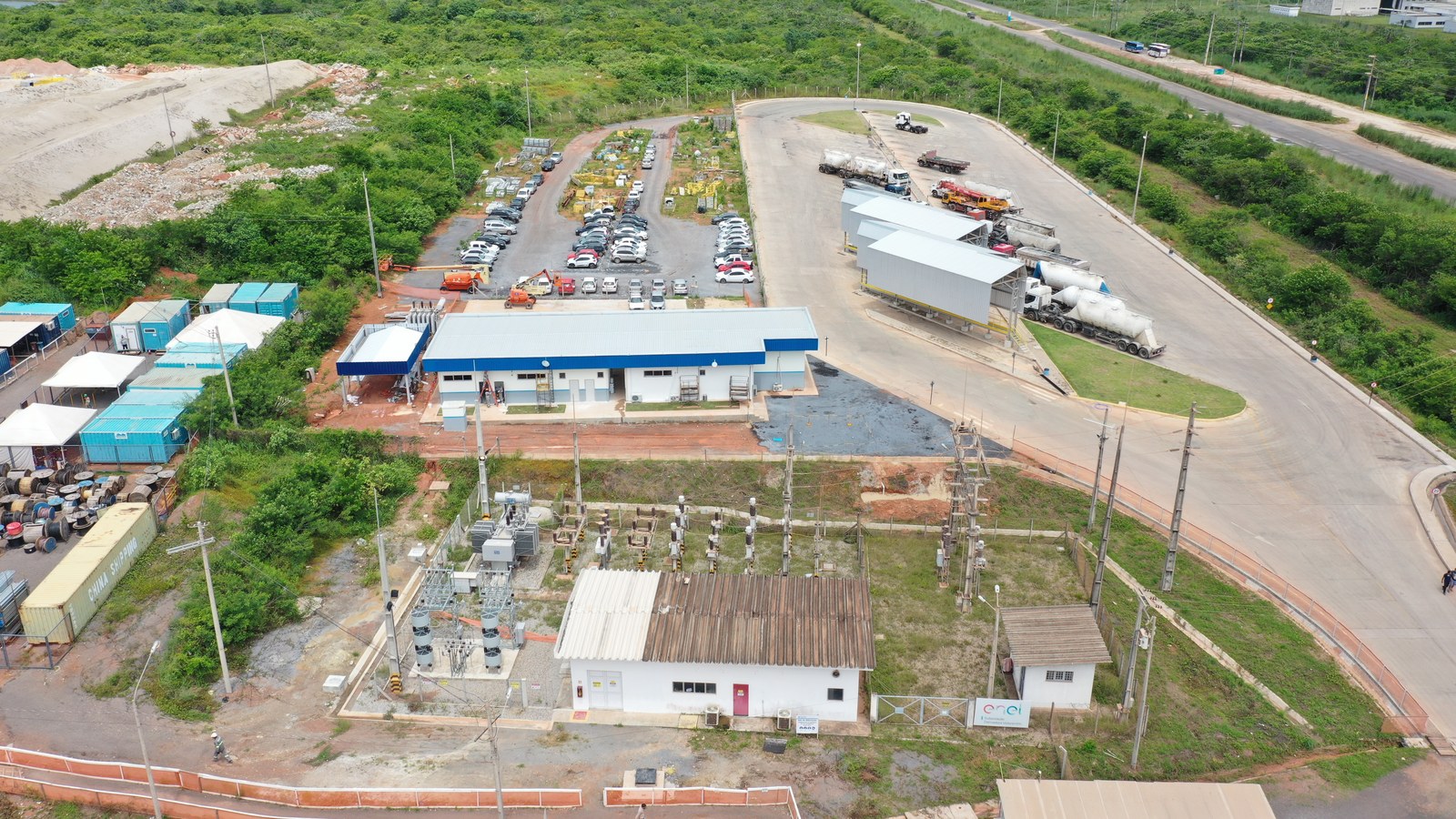 Construção de galpão industrial